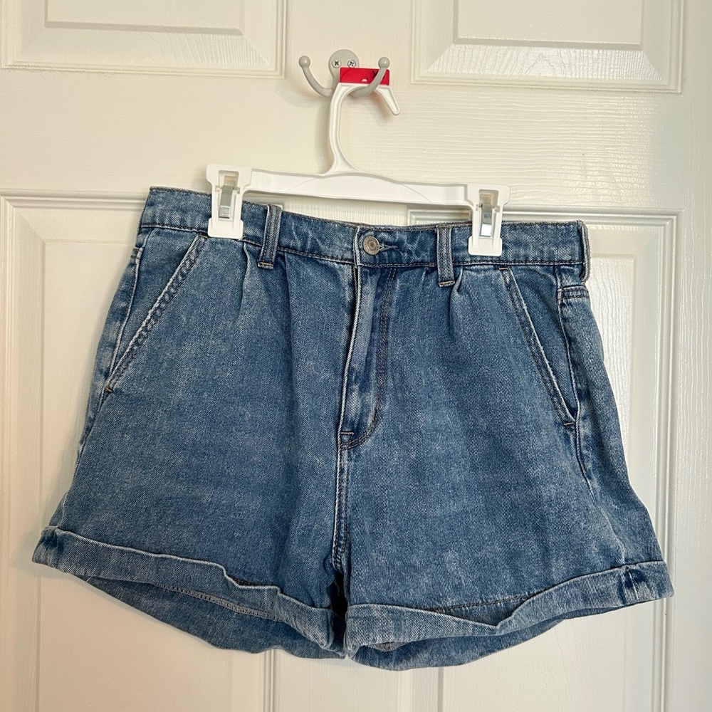 Blue Mom Style Women’s Denim Shorts